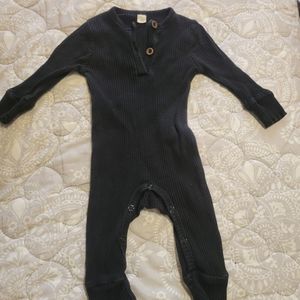 Black one piece romper